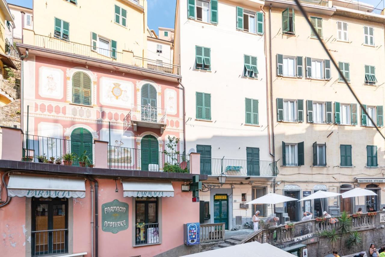 5Terre Experience Riomaggiore Central Penthouse Apartment Exterior foto